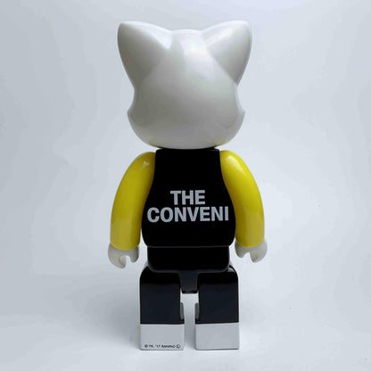 28cm BEARBRICK 400% Hello Cat Black Vinyl Action Figure Boxed