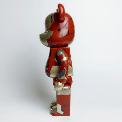 28cm BEARBRICK 400% Iron Man Vinyl Action Figure Boxed