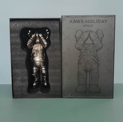 36cm KAW Space Holiday Black Gold and Silver Action Figure Boxed