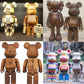 28cm 400% KAW Bearbrick Wooden Doll Anime Action Figure With Boxed-FuGui Tide play