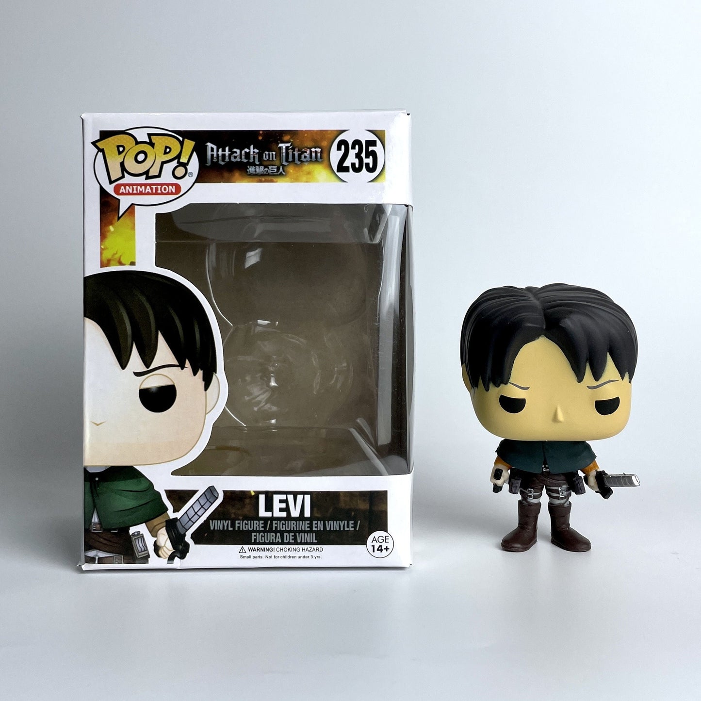 Toy - Funko POP Attack On Titan LEVI Action Figure Boxed