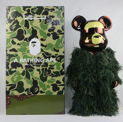 70cm BEARBRICK 1000% BAPE READYMADE Bear King ABS Action Figure Boxed