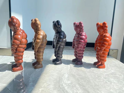 28cm 400% KAW Chum Wooden Anime Action Figure With Wooden Box