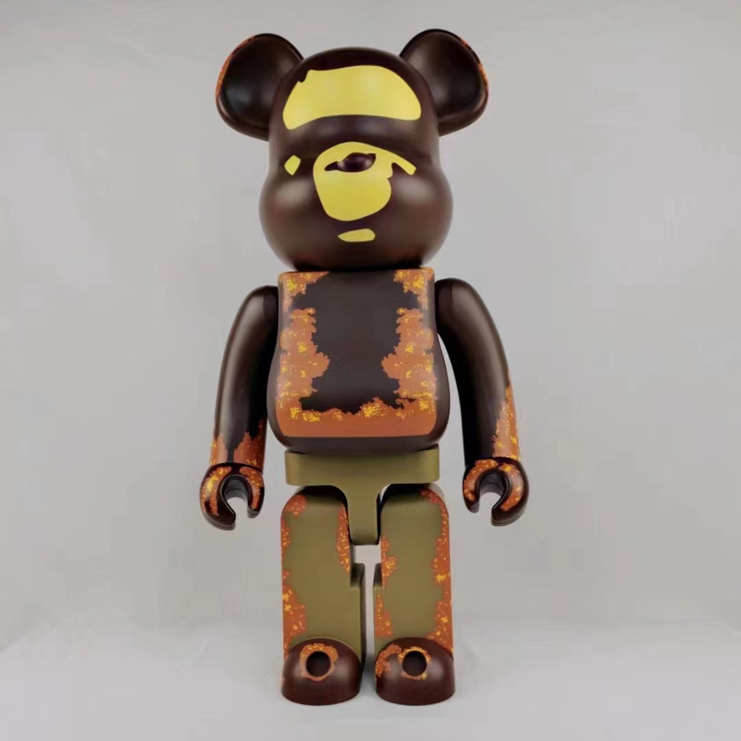 Hobby - 70cm BEARBRICK 1000% BAPE Bear King ABS Action Figure Boxed