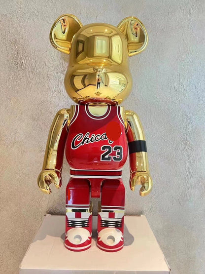 70cm BEARBRICK 1000% Jorda 23/9 ABS Action Figure Boxed