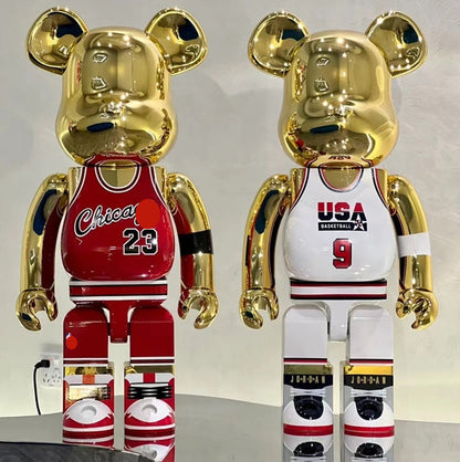 70cm BEARBRICK 1000% Jorda 23/9 ABS Action Figure Boxed