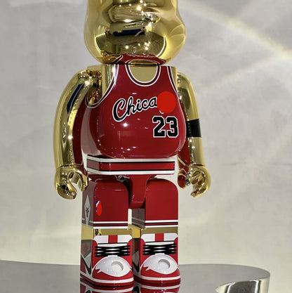 70cm BEARBRICK 1000% Jorda 23/9 ABS Action Figure Boxed