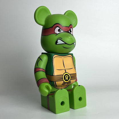 28cm BEARBRICK 400% Teenage Mutant Ninja Turtles Vinyl Action Figure Boxed