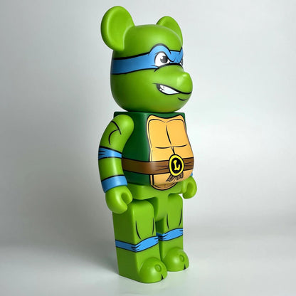 28cm BEARBRICK 400% Teenage Mutant Ninja Turtles Vinyl Action Figure Boxed