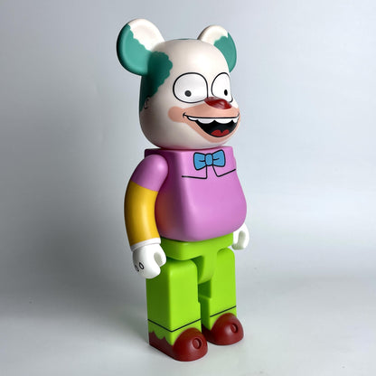 28cm BEARBRICK 400% Simpson Father Vinyl Action Figure Boxed