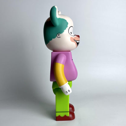 28cm BEARBRICK 400% Simpson Father Vinyl Action Figure Boxed