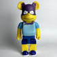 Hobby - 28cm BEARBRICK 400% Simpson Father Vinyl Action Figure Boxed