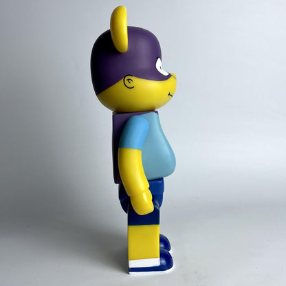 28cm BEARBRICK 400% Simpson Father Vinyl Action Figure Boxed