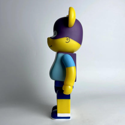 28cm BEARBRICK 400% Simpson Father Vinyl Action Figure Boxed