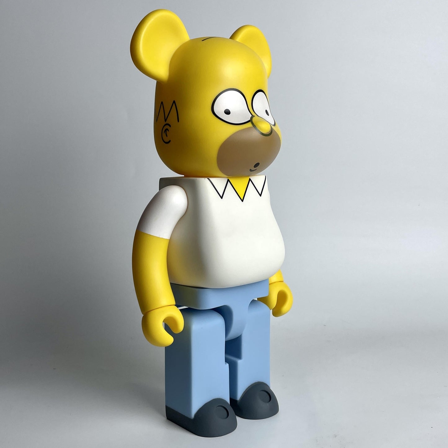 Hobby - 28cm BEARBRICK 400% Simpson Father Vinyl Action Figure Boxed