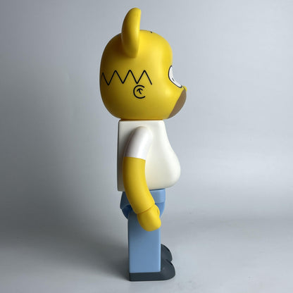 28cm BEARBRICK 400% Simpson Father Vinyl Action Figure Boxed