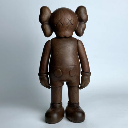 28cm 400% KAW Bearbrick Wooden Prototype Anime Action Figure With Box