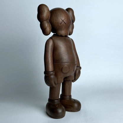 28cm 400% KAW Bearbrick Wooden Prototype Anime Action Figure With Box