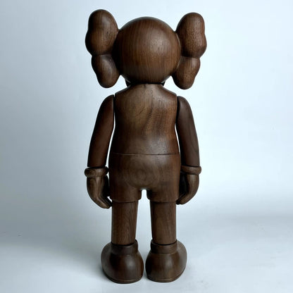 28cm 400% KAW Bearbrick Wooden Prototype Anime Action Figure With Box