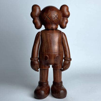 28cm 400% KAW Bearbrick Wooden Prototype Anime Action Figure With Box