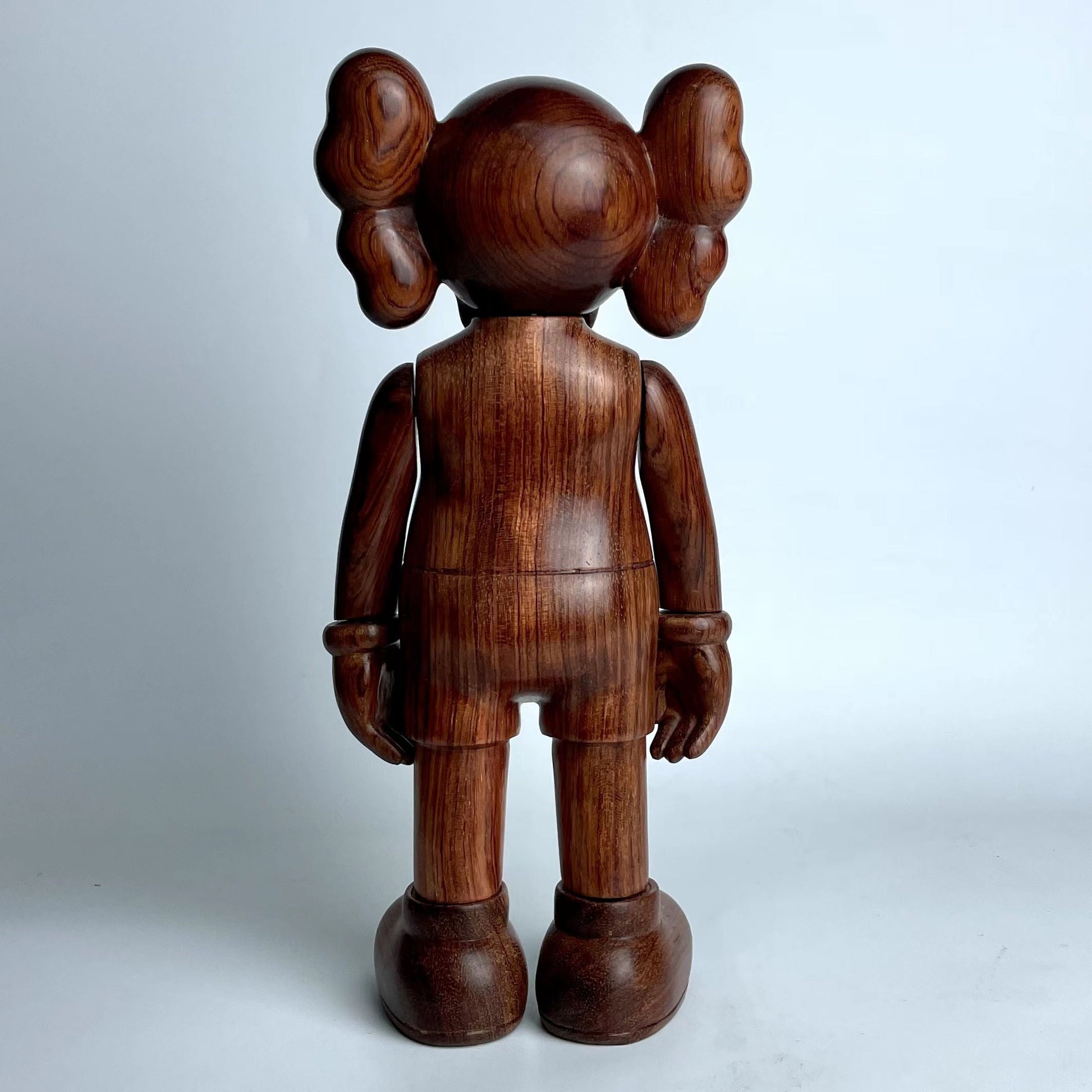 Hobby - 28cm 400% KAW Bearbrick Wooden Prototype Anime Action Figure With Wooden Box