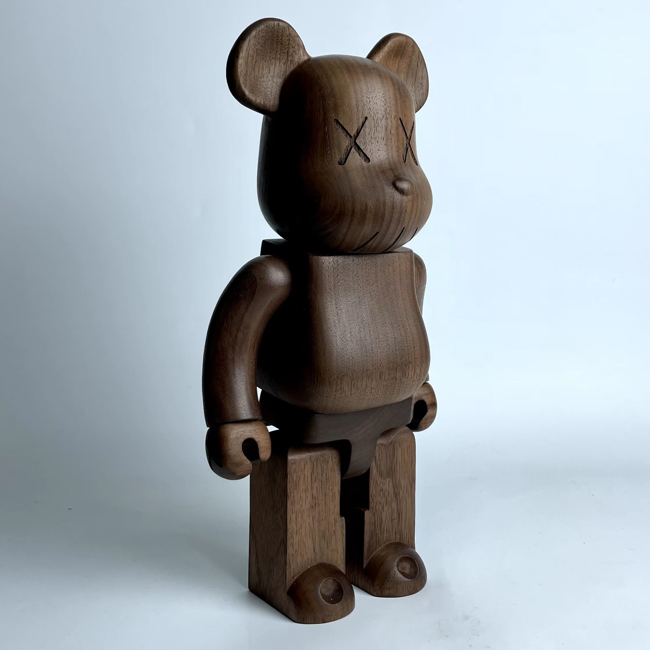 Kaws store wood bearbrick