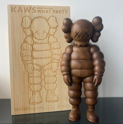 28cm 400% KAW Chum Wooden Anime Action Figure With Wooden Box