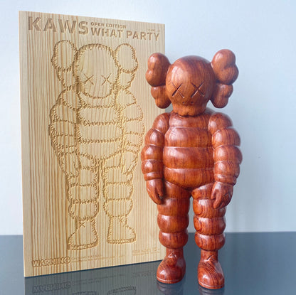 28cm 400% KAW Chum Wooden Anime Action Figure With Wooden Box