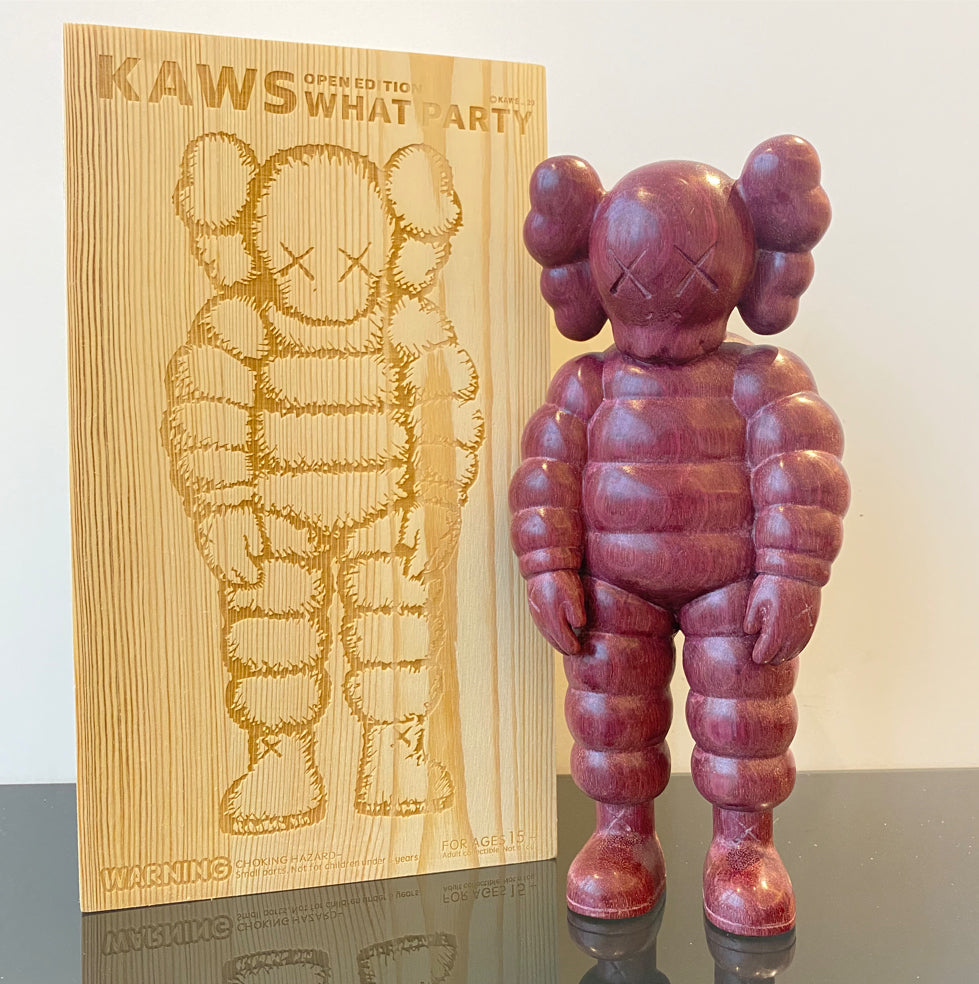 KAWS chum Wooden – FuGui Tide play