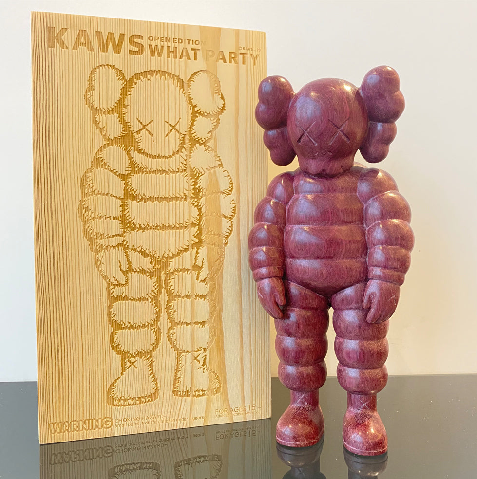 28cm 400% KAW Chum Wooden Anime Action Figure With Wooden Box-FuGui Tide play