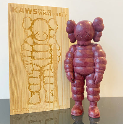 28cm 400% KAW Chum Wooden Anime Action Figure With Wooden Box