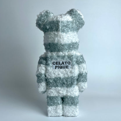 28cm BEARBRICK 400% Celato Pique ABS Anime Action Figure Boxed