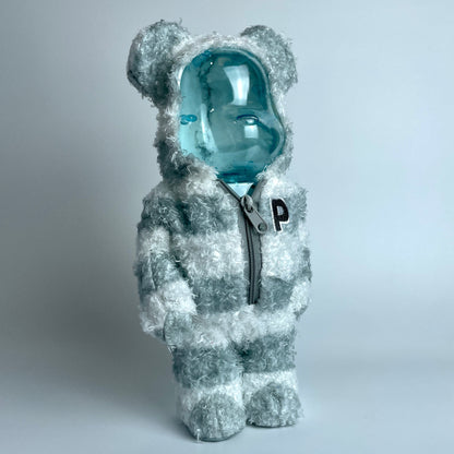 28cm BEARBRICK 400% Celato Pique ABS Anime Action Figure Boxed