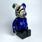 28cm BEARBRICK 400% BAPE Camouflage Shark First Generation Blue ABS Action Figure Boxed-FuGui Tide play