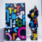 Hobby - 28cm BE@RBRICK 400% Graffiti YOON Action Figure Boxed