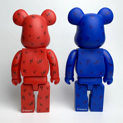 28cm BEARBRICK 400% Sesame Cookies Vinyl Action Figure Boxed