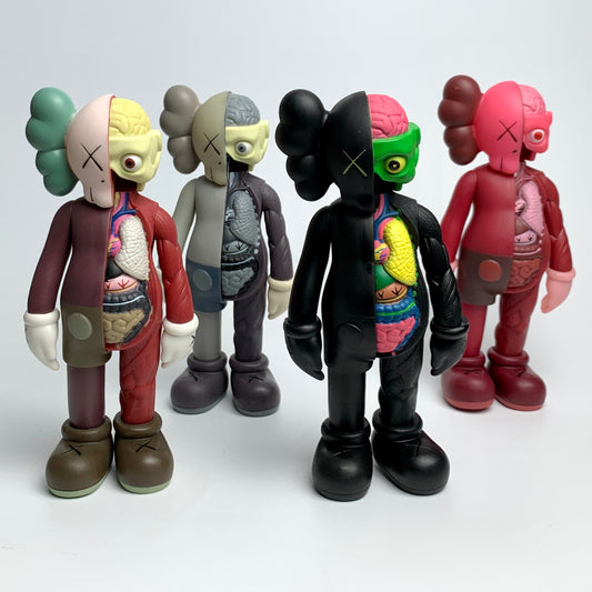Hobby - 8 Inch Kaws Dissected Doodles Companion Vinyl Action Figures Boxed