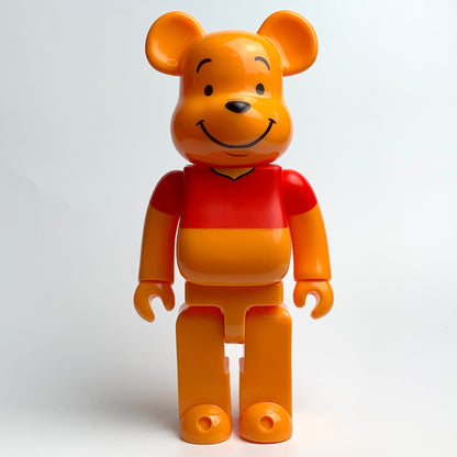 28cm BEARBRICK 400% Winniepooh ABS Action Figure Boxed