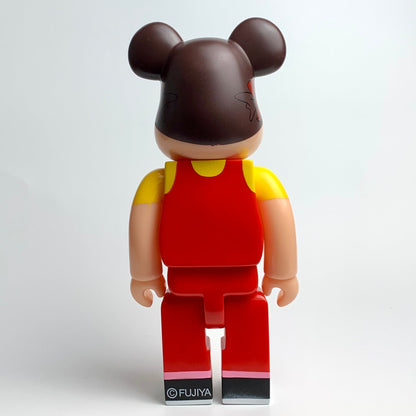 28cm BEARBRICK 400% Fujiya Milk Girl Red Vinyl Action Figure Boxed