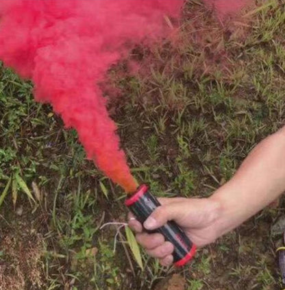 Colorful Smoke Effect Show Smoke Photography Prop Pull Ring Color Smoke Tube Bomb Film Special Outdoor Background Smoke